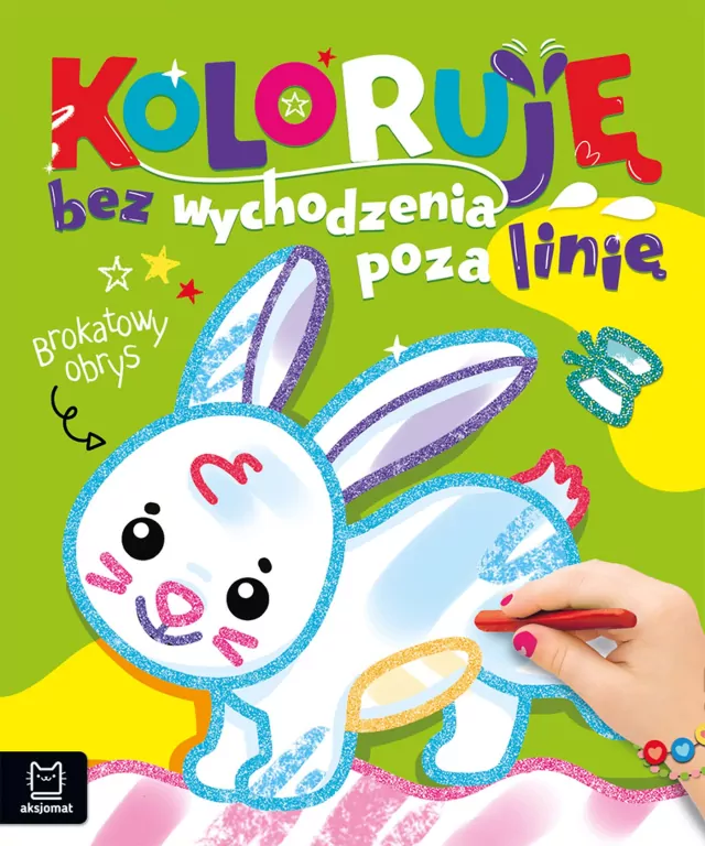 Koloruję bez wychodzenia poza linię. Brokatowy... - tantis.pl