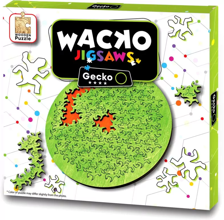 Łamigłówka Wacko - Gecko 12el - poziom 4/4 - tantis.pl