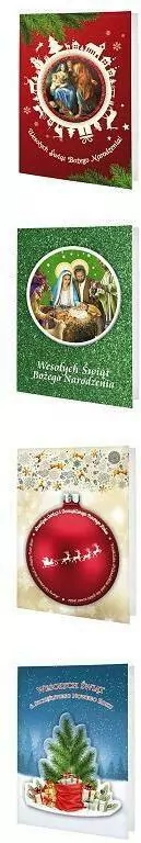 Kartka B6 3D Boże Narodzenie MIX AVANTI - tantis.pl