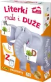Literki małe i duże. Memory - tantis.pl