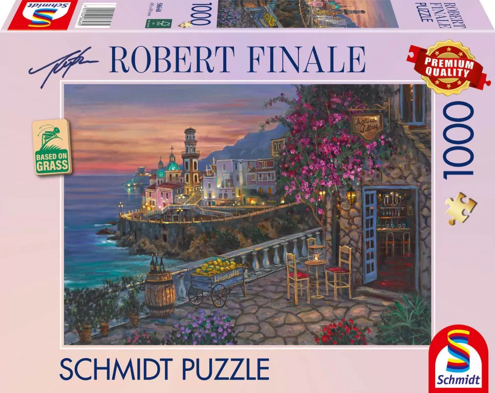 Puzzle 1000 Rober Finale Limoncello z Atrani - tantis.pl
