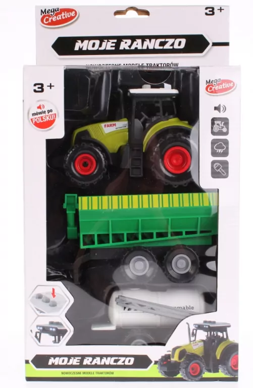 Traktor Moje Ranczo z akcesoriami 1szt.mix - tantis.pl