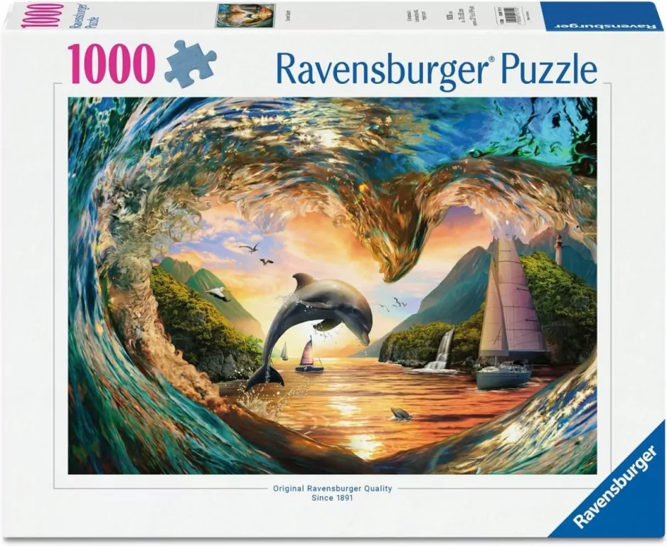 Puzzle 1000 Sunset Splash - tantis.pl