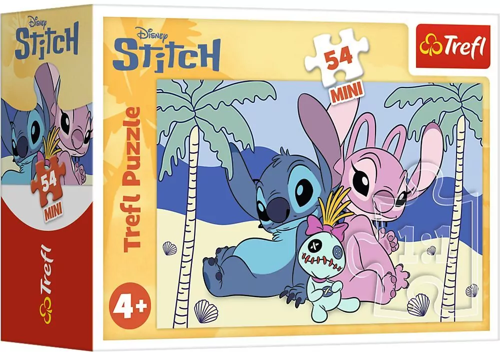 PUZZLE 54EL TREFL MINI LILO&STITCH MIX4 PUD240 - tantis.pl
