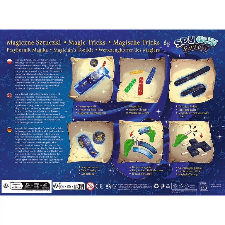 Magiczne sztuczki Przybornik Magika Spy Guy Fantasy - tantis.pl
