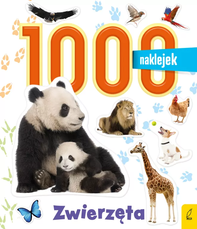 Zwierzęta. 1000 naklejek - tantis.pl