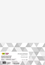 Arkusze piankowe A3 biały HAPPY COLOR