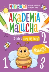 Akademia malucha. 3latek uczy się liczyć