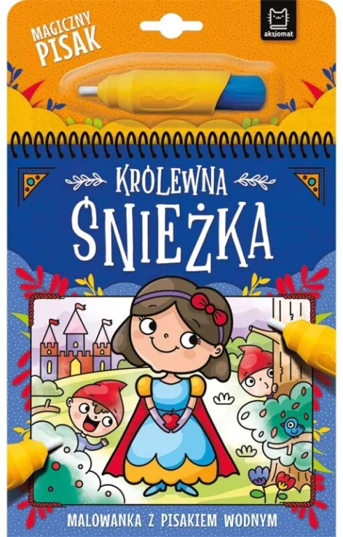 Królewna Śnieżka. Malowanka z pisakiem wodnym - tantis.pl
