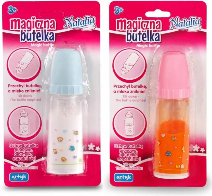 Magiczna butelka ze znikającym płynem. Natalia - tantis.pl