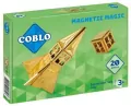 Klocki magnetyczne konstrukcyjne Gold 20el - tantis.pl