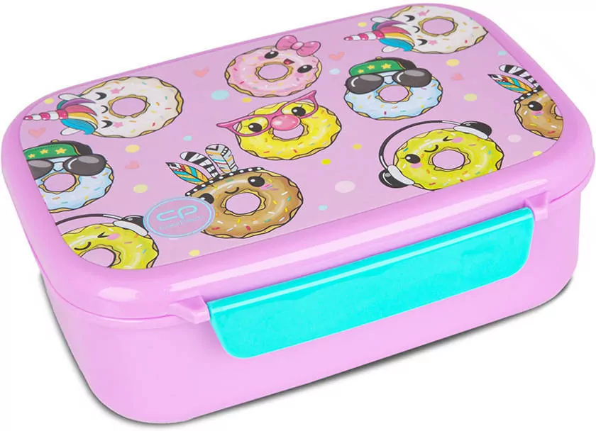 Śniadaniówka z przegródką Coolpack Foodyx Happy Donuts - tantis.pl