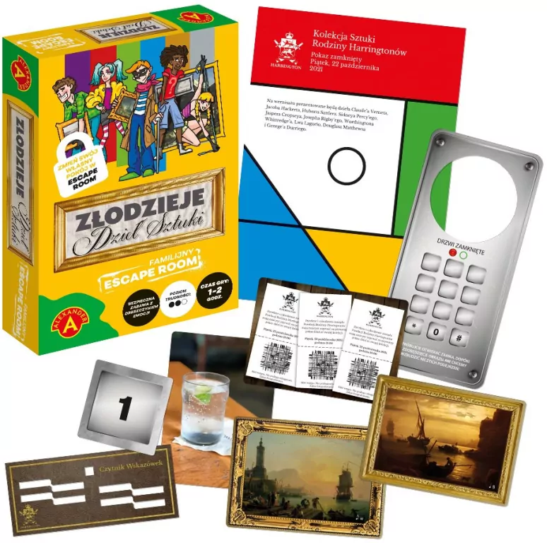 Złodzieje dzieł sztuki. Escape Room - tantis.pl