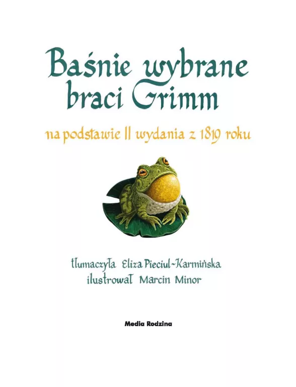 Baśnie wybrane braci Grimm - tantis.pl