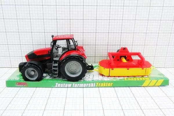 Traktor z maszyną rolniczą pod kloszem GAZELO - tantis.pl