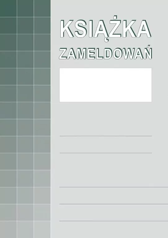 Książka zameldowań 830-1 - tantis.pl