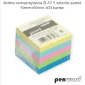 Kostka biurowa pastel 50x50mm 400K - tantis.pl