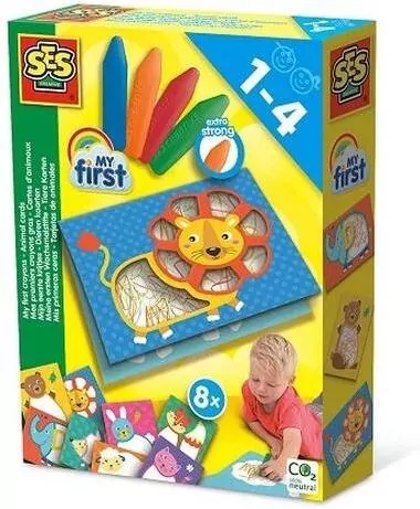 My first kredki Karty ze zwierzętami - tantis.pl