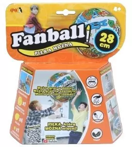 Epee. FanBall Piłka Można pomarańczowa 601032 - tantis.pl