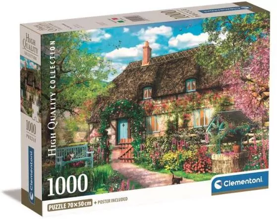 Puzzle 1000. Compact The old cottage - tantis.pl