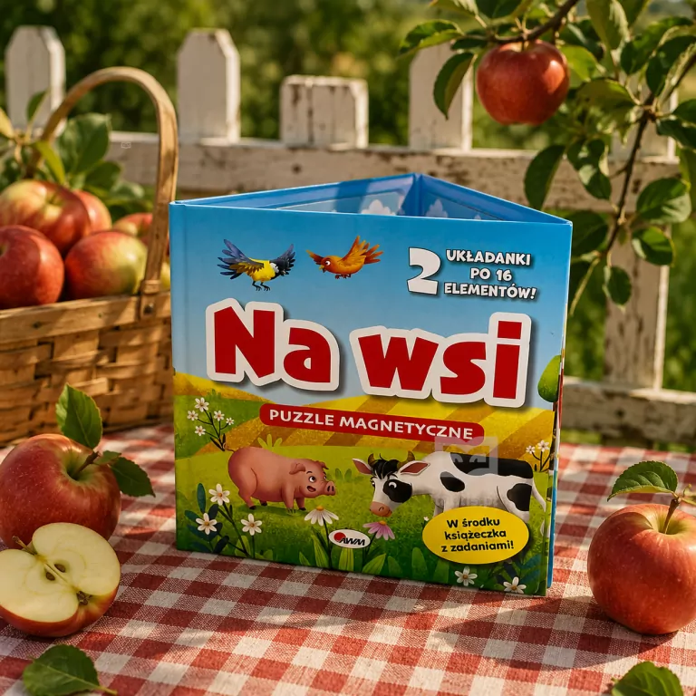 Na wsi. Puzzle magnetyczne - tantis.pl