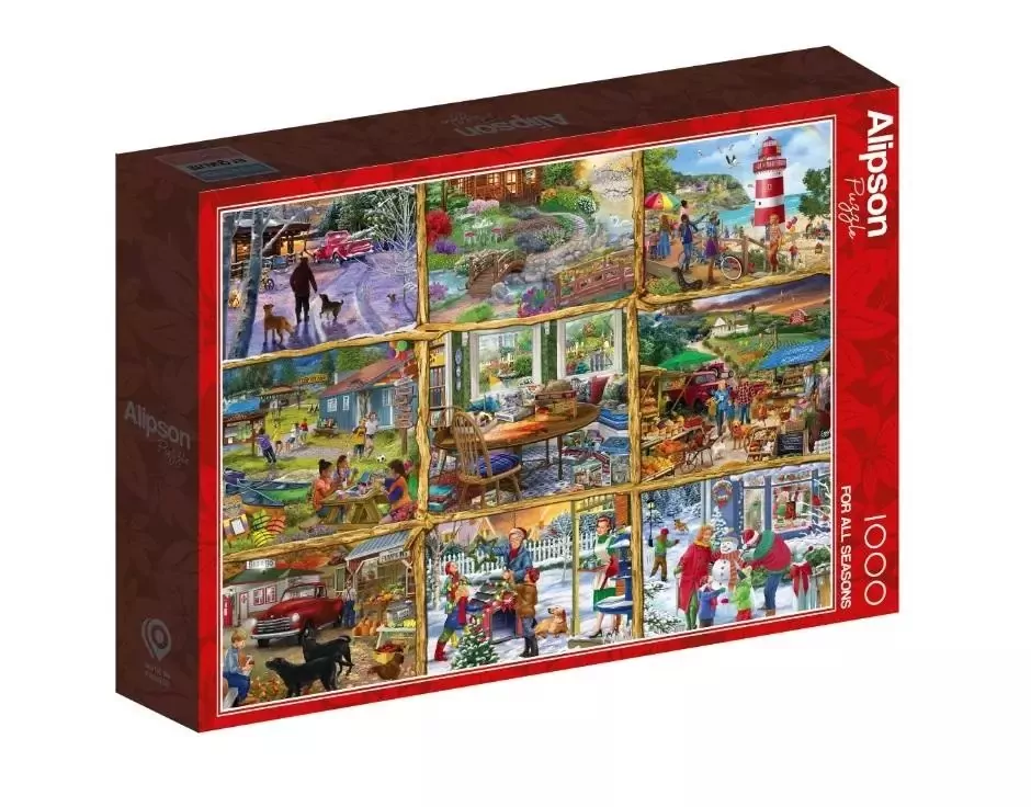 Puzzle 1000 Wszystkie pory roku - tantis.pl