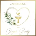 Zaproszenie Chrzest (5szt) - tantis.pl