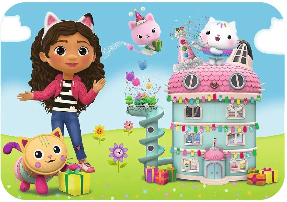 Puzzle drewniane 24 Gabby i przyjaciele TREFL - tantis.pl