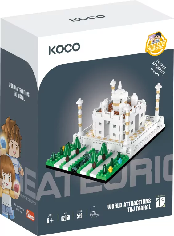 Klocki Taj Mahal 539el - tantis.pl