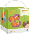 DODO. Puzzle 2-3-4.  Zwierzęta leśne - tantis.pl