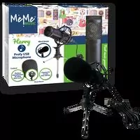 MeMe. Mikrofon ze statywem 60258 - tantis.pl