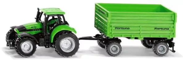 Siku. Farmer Deutz-Fahr z przyczepą Fortuna - tantis.pl