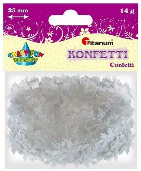 Konfetti płatki śniegu 14g - tantis.pl