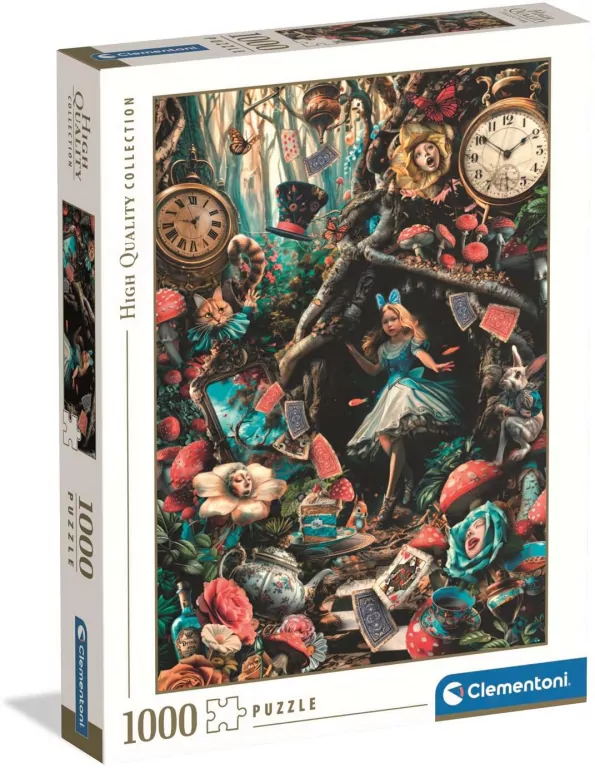 Puzzle 1000. Alicja w Krainie Czarów - tantis.pl