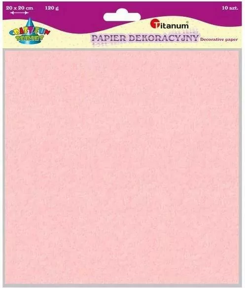 Papier dekoracyjny Rock 20x20cm 120g mix - tantis.pl