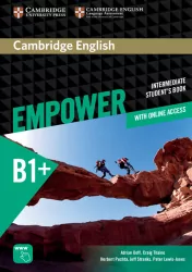 Cambridge English Empower Intermediate Student's book with online access