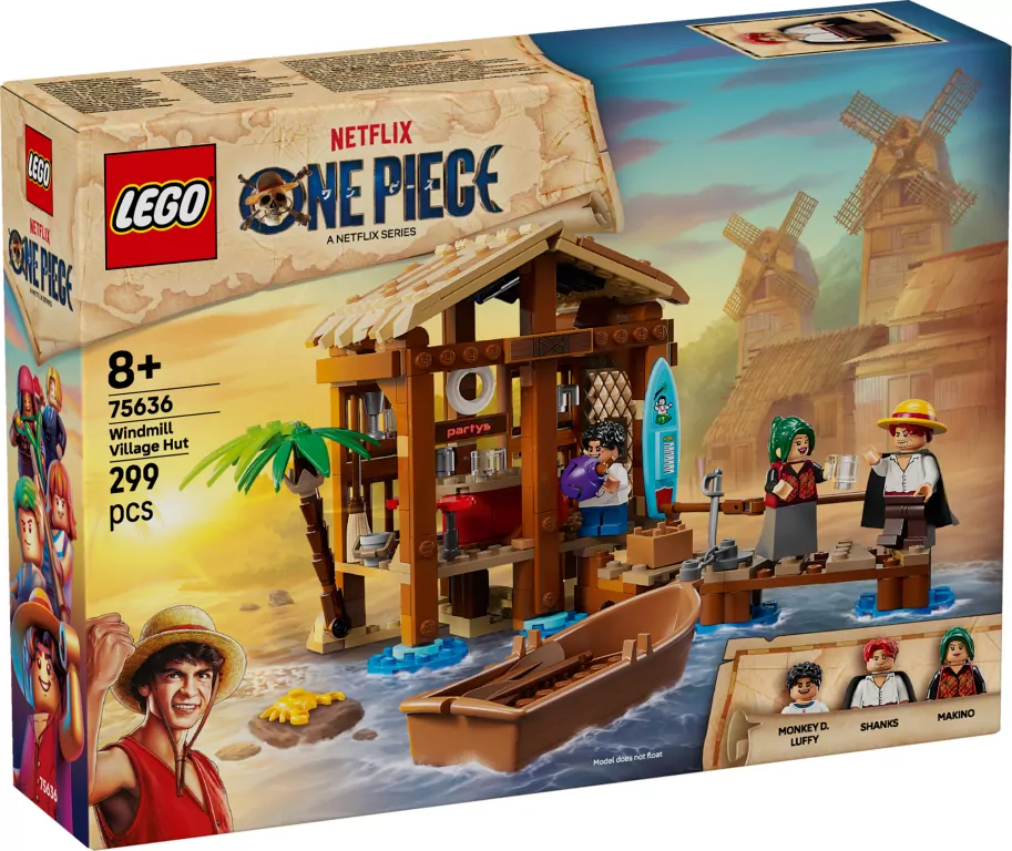 LEGO® One Piece. Chatka w wiosce Fuusha 75636 - tantis.pl
