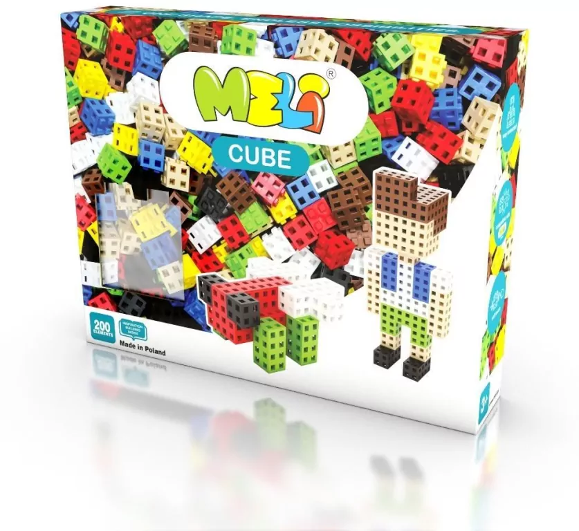 Klocki konstrukcyjne Meli Cube - tantis.pl