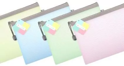 Saszetka na zamek A5 EVA pastel mix - tantis.pl