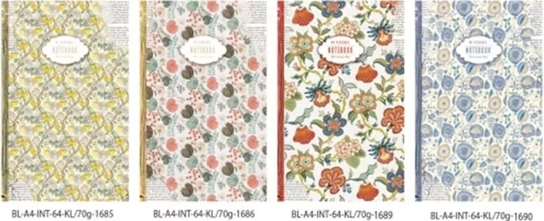 Notatnik ozdobny 190x285/64K kratka FRESH - tantis.pl