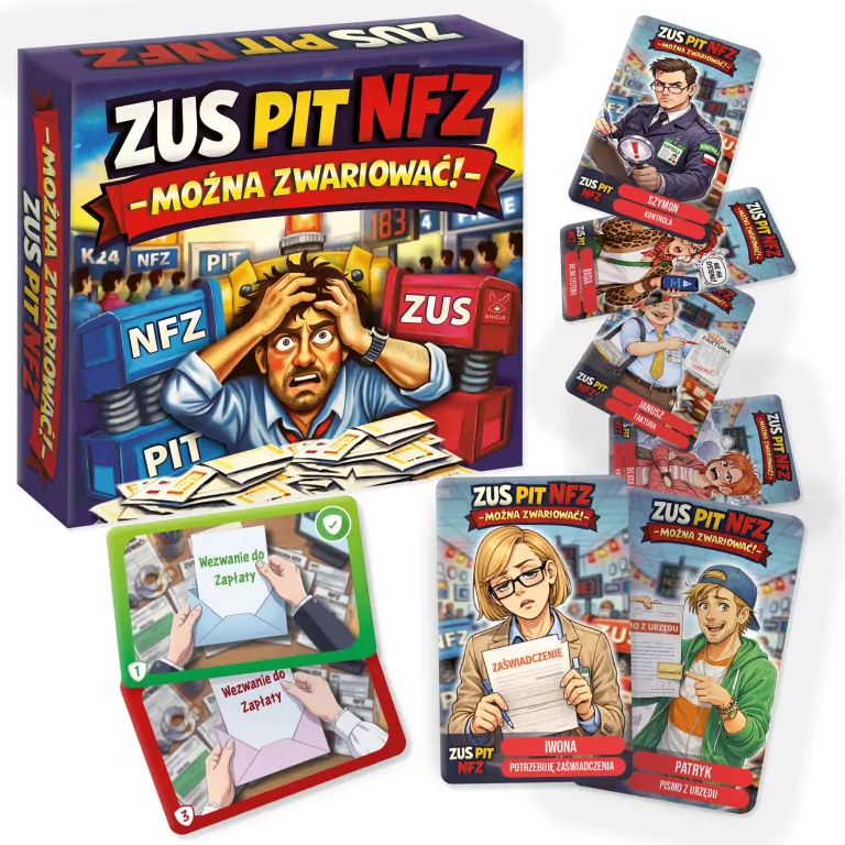 ZUS PIT NFZ - Można zwariować! - tantis.pl