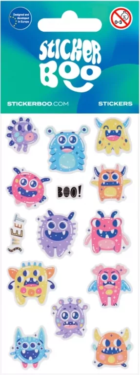Naklejki Sticker BOO Potworki mix - tantis.pl