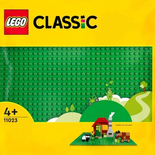 LEGO® Classic. Zielona płytka konstrukcyjna. 11023 - tantis.pl