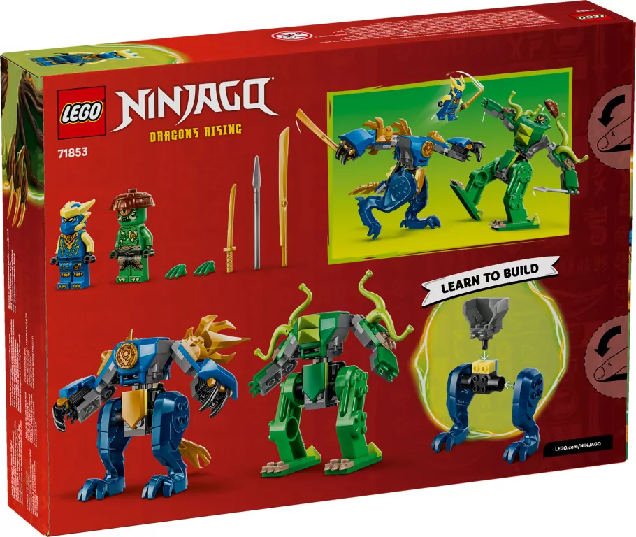 LEGO® Bitwa w smoczym mechu Jaya 71853 - tantis.pl
