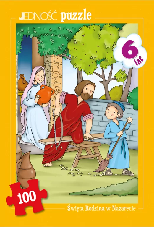 Puzzle 100 Święta Rodzina w Nazarecie - tantis.pl