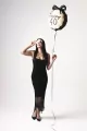 Balon foliowy pastylka Happy 40 47,5x45cm - tantis.pl
