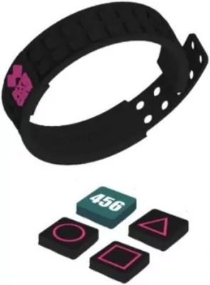 Bransoletka silikonowa PIXIE CREW czarna