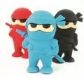 Gumki do ścierania Ninja 3 sztuki - tantis.pl