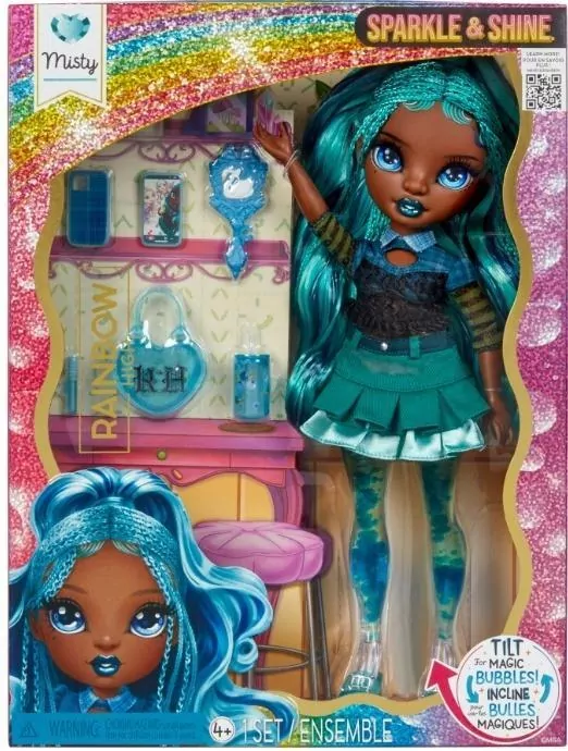 Rainbow High Sparkle&Shine Doll - Teal - tantis.pl