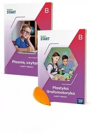 Pewny start. Plastyka, grafomotoryka B - tantis.pl